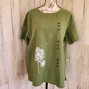 NWOT CASUAL RELAXED FIT TUNIC TOP